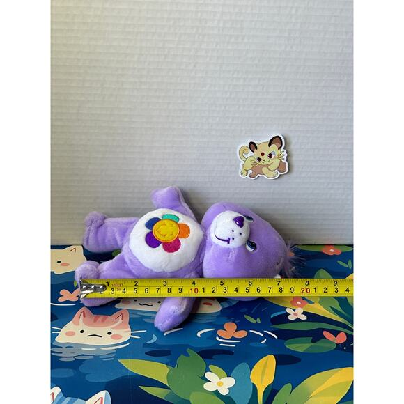 Care Bears 2003 Light Purple Harmony Bear Plush Stuffed Animal Toy Doll - Picture 3 of 12